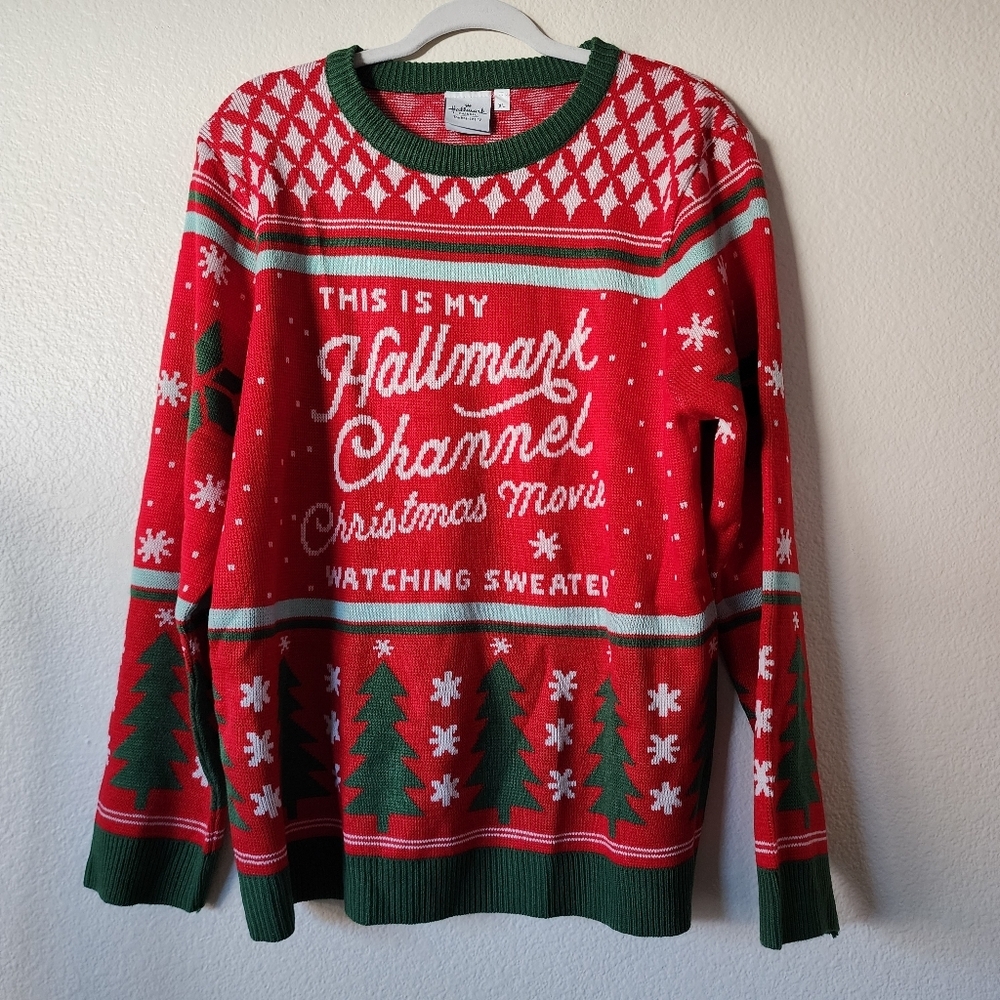 Hallmark Channel Ugly Christmas Sweater XL